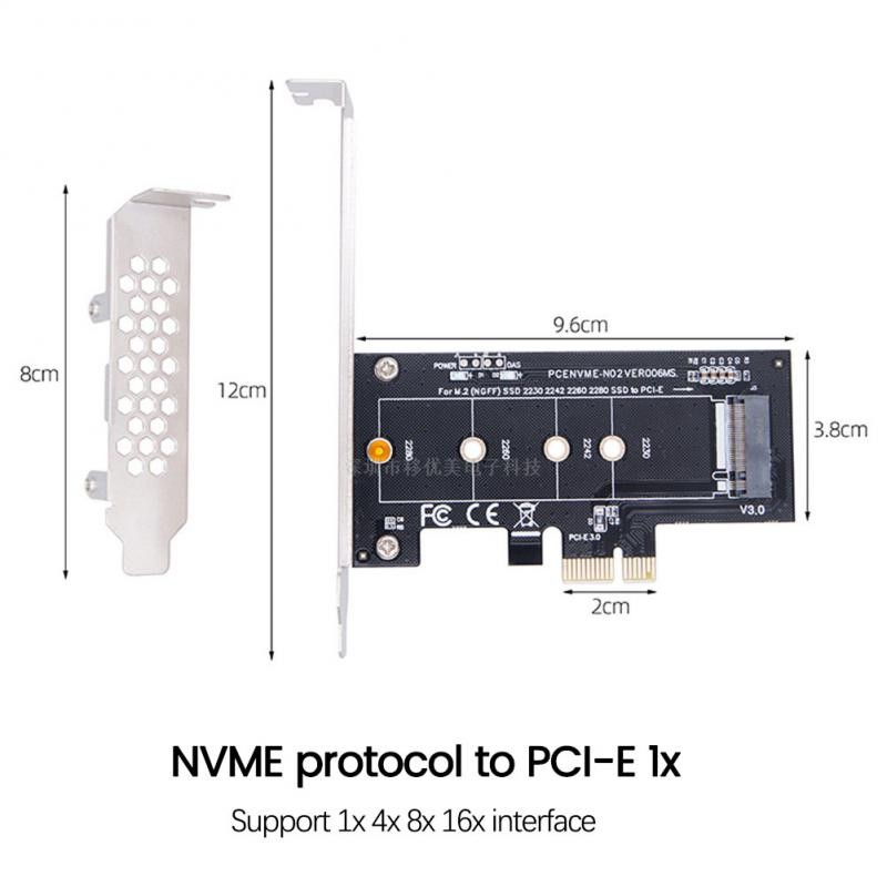 PCIE To M2 SSD NVME Expansion Card M.2 NVME TO PCI-E 4X M.2 NVME SSD to PCIE Adapter Card PCI Expres