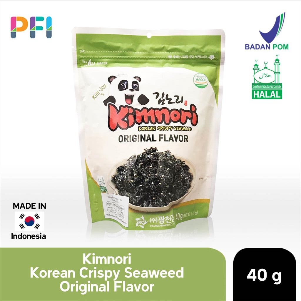 

Kimnori Korean Crispy Seaweed Flakes Original 40gr - Abon Rumput Laut