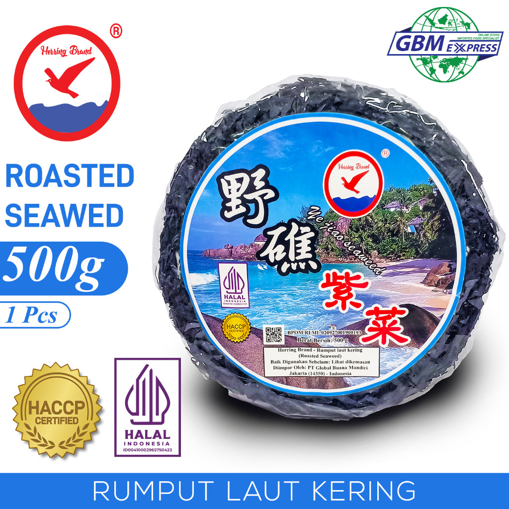 

Herring Brand Rumput Laut Kering (Dried Seaweed) 500 g