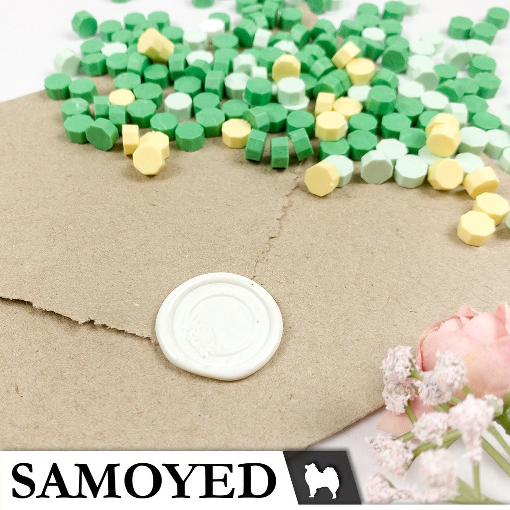 

[READY] Lilin Segel / Stempel Surat / Undangan / Seal / Sealing Wax Beads 35 g Samoyed WXBD-35 Matte