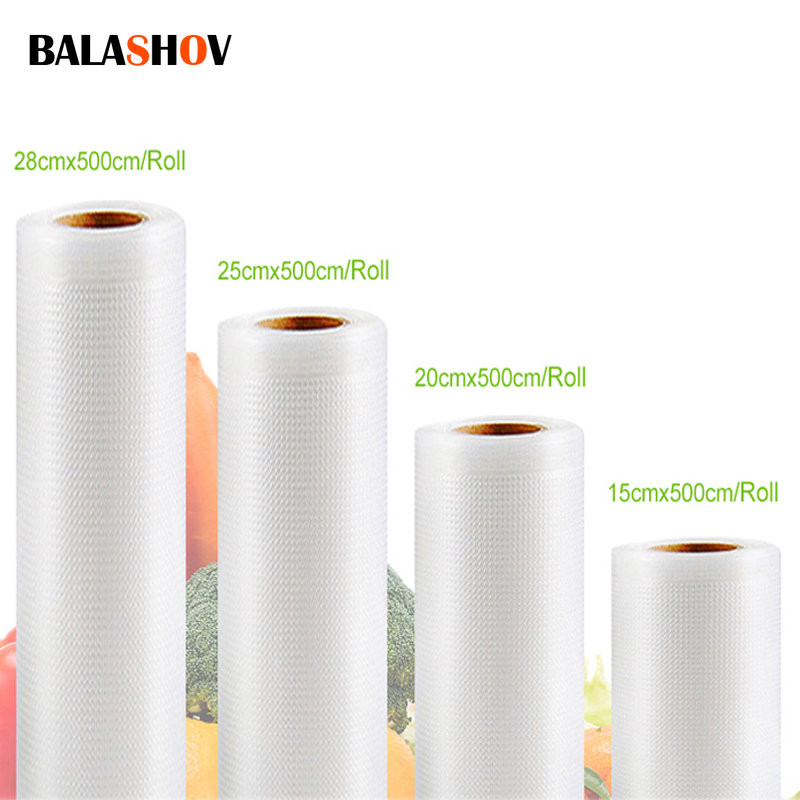 Food Vacuum Bags for Food Fresh Long Keeping Vacuum Packer Bags for Electric Vacuum Sealers Bags Kit