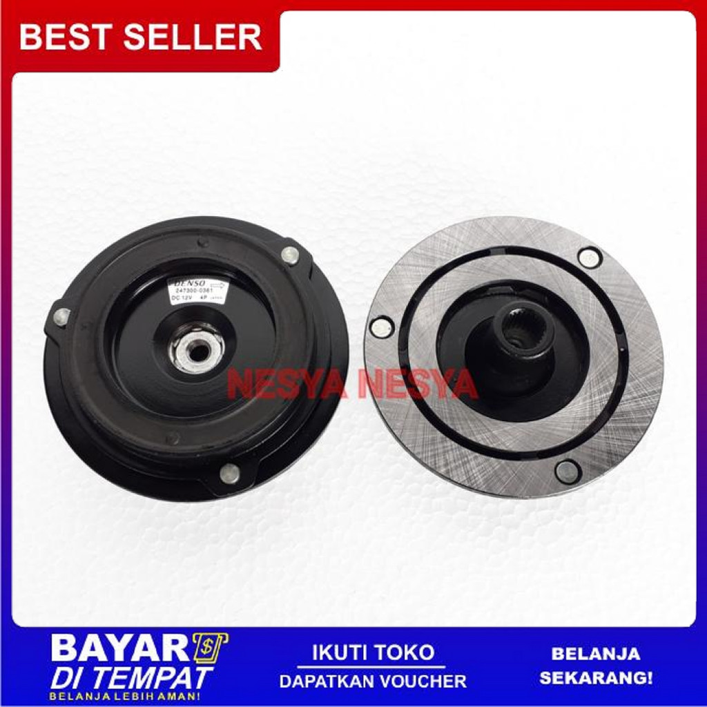 FREE ONGKIR CENTER PIECE KOPLING PULI KOMPRESOR AC MOBIL HONDA ACCORD MAESTRO BISA COD