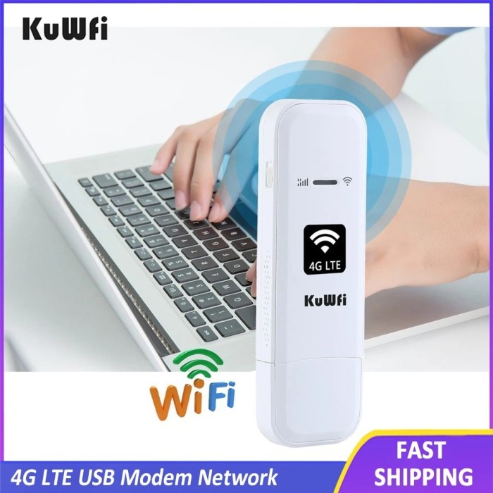 KuWFi 4G LTE USB Modem Network 3G/4G USB Dongle Universal Unlocked 4G