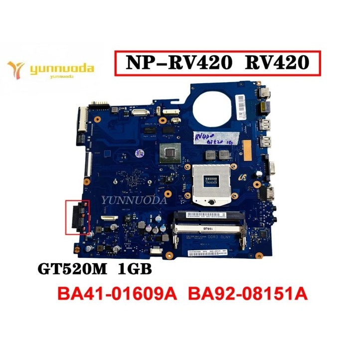 Original For NP-RV420 RV420 Laptop motherboard GT520M 1GB