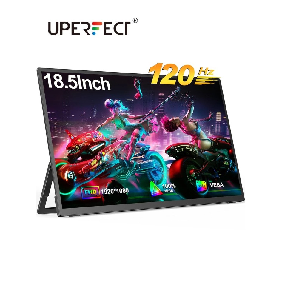 UPERFECT Portable Monitor 18.5 Inch 1080P FHD HDR IPS Laptop Computer