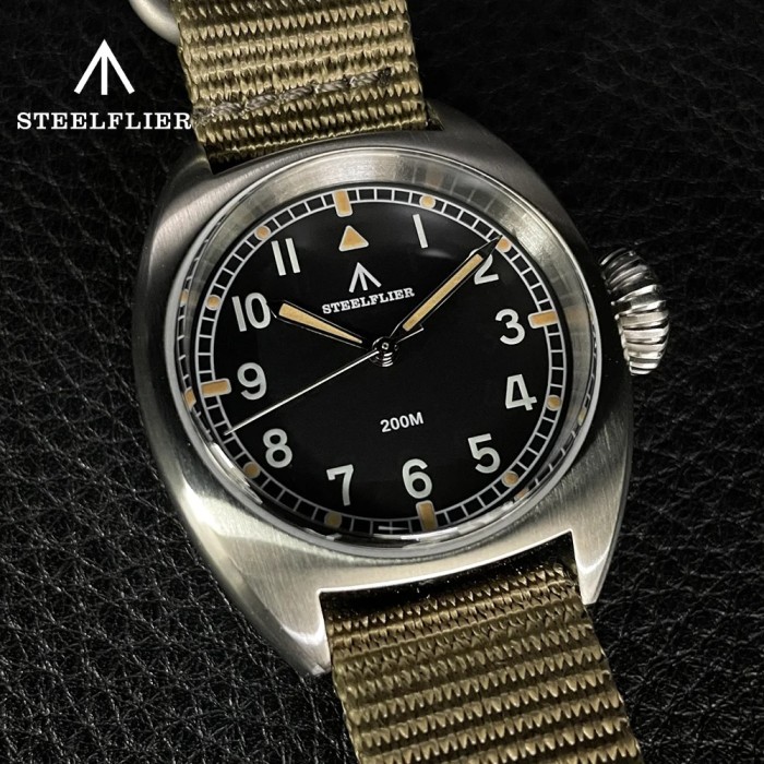 STEELFLIER Official SF745 Quartz Watch 36MM Case Luxury Swiss Super