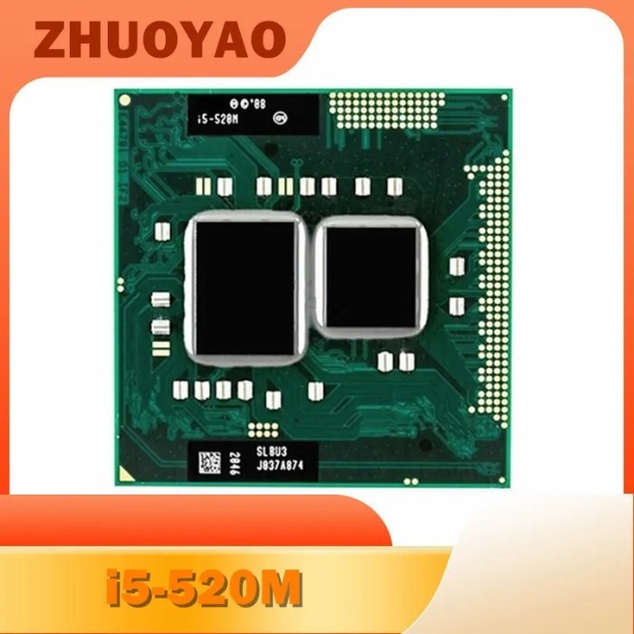 Core Processor I5 520M i5 520M 3M Cache 2.4 GHz Laptop CPU Processor