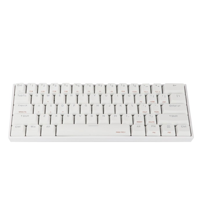 Anne Pro 2 60% Layout Bluetooth Mechanical Keyboard Hotswappable RGB