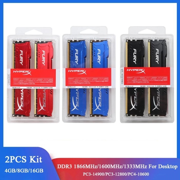 Memoria DDR3 Ram 8GB 4GB 16GB 2x4GB (2x8GB) Kit RAM 1866MHz 1600MHz