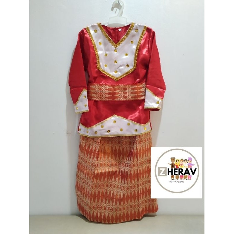 Termurah Baju Adat Pakaian Adat Busana Adat Sumatera Selatan Palembang Anak Perempuan Laki-Laki