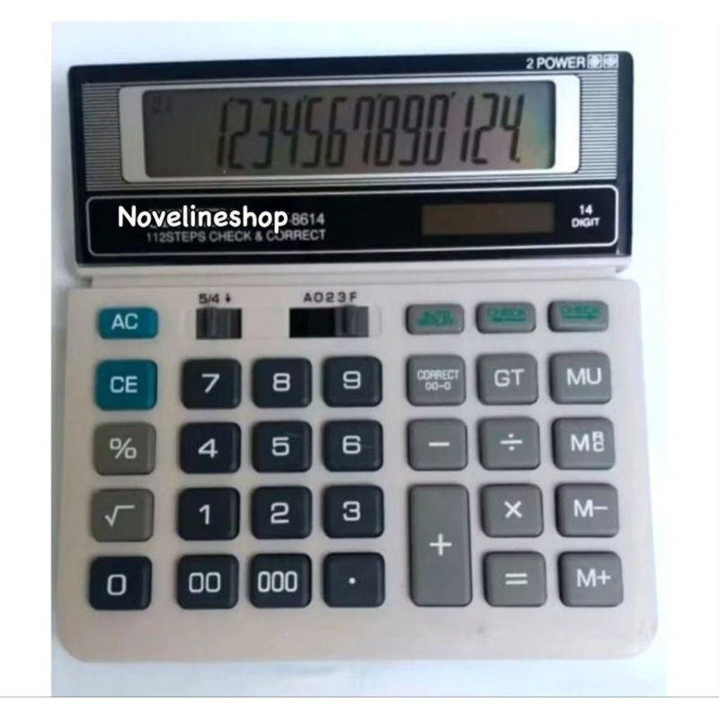 

Kalkulator Dagang 14 Digit 8614