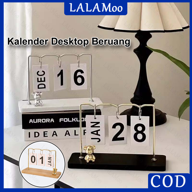 

Beruang Kalender Ornamen Desktop / Kalender Desktop Kerajinan Logam Besi Eropa Kreatif Yang Indah / Ruang Tamu Ruang Kerja Kantor Menempatkan Kalender Desktop Logami Eropa