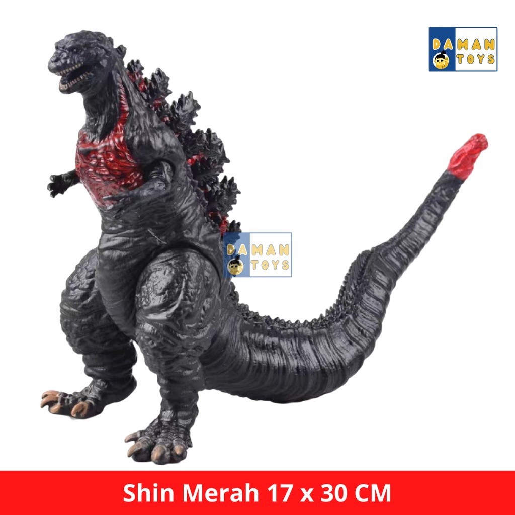 Godzilla Shin Merah Mainan Godzila Godzilla Godzila Gojila Gozila Kaiju Deformation Real Godzill