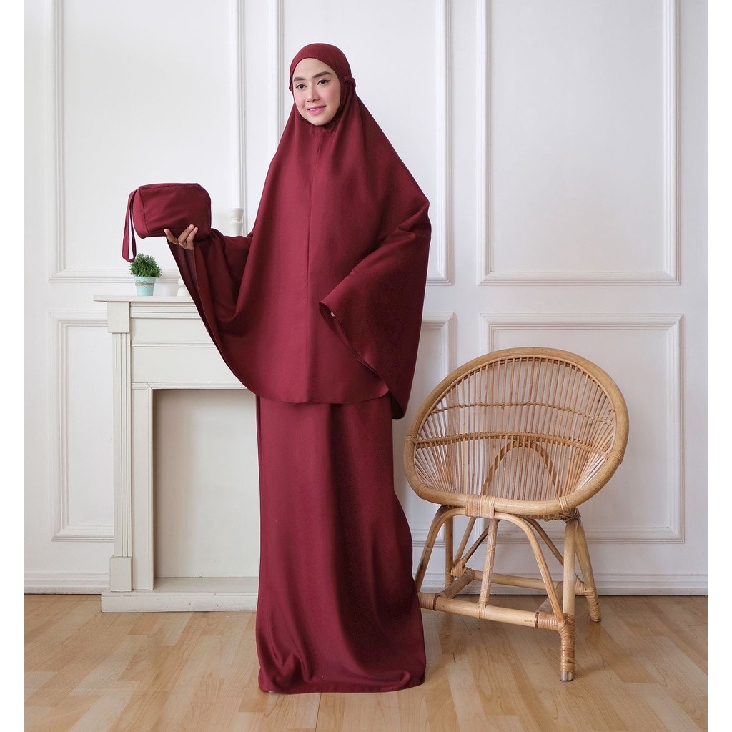 

ABA AGENBAJU MUKENA POLOS KATUN HALUS-MUKENA-MUKENASYARI-MUKENA TRAVEL -MUKENA