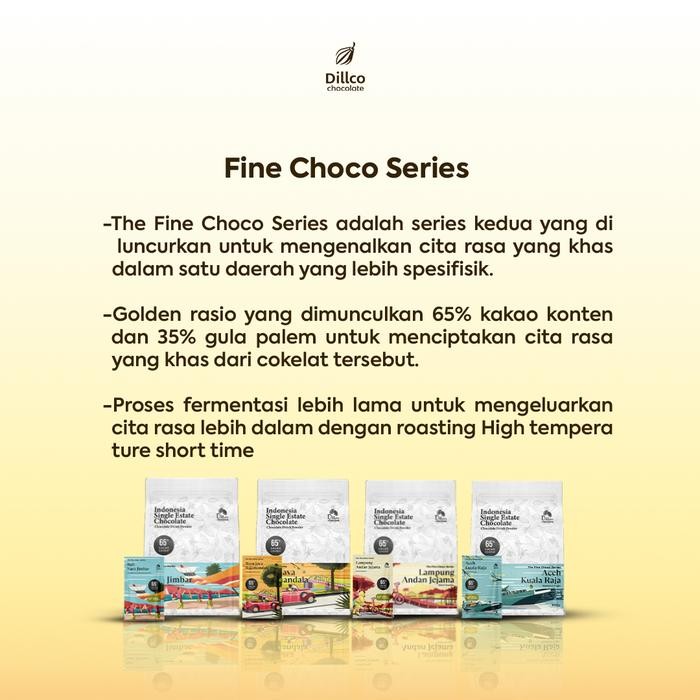 

Dillco Chocolate Aceh Kuala Raja Fine Choco Series 1000B Terlaris