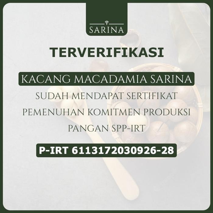 

KACANG MACADAMIA PANGGANG UTUH PREMIUM Terlaris