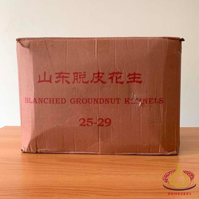 

Kacang Tanah Kupas 25/29 @12.5 kg Terlaris