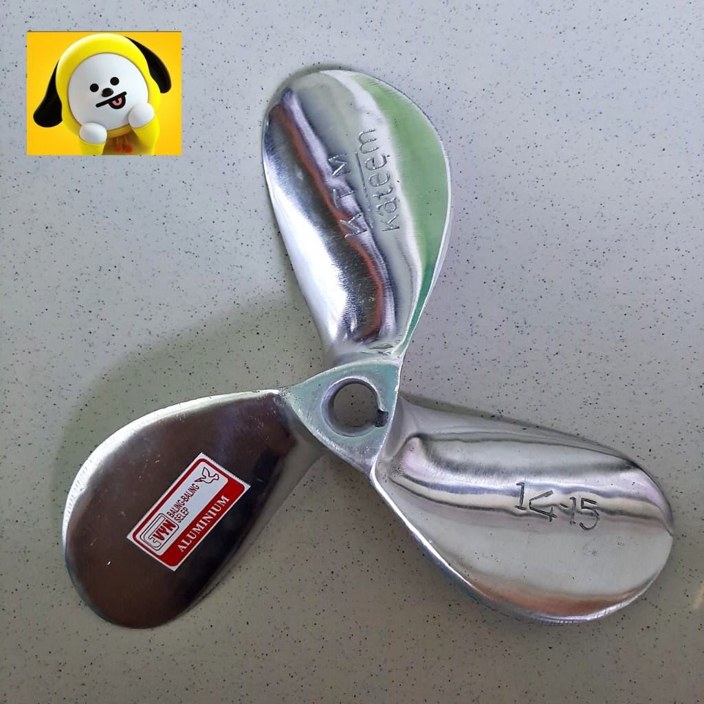 DAUN 3 KTM 14-15 : BALING-BALING PERAHU ALUMINIUM/BALING-BALING SELEP/BALING-BALING PERAHU