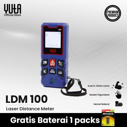 Fixpert- YUTA Meteran Laser - Laser Meter 100 Meter LDM