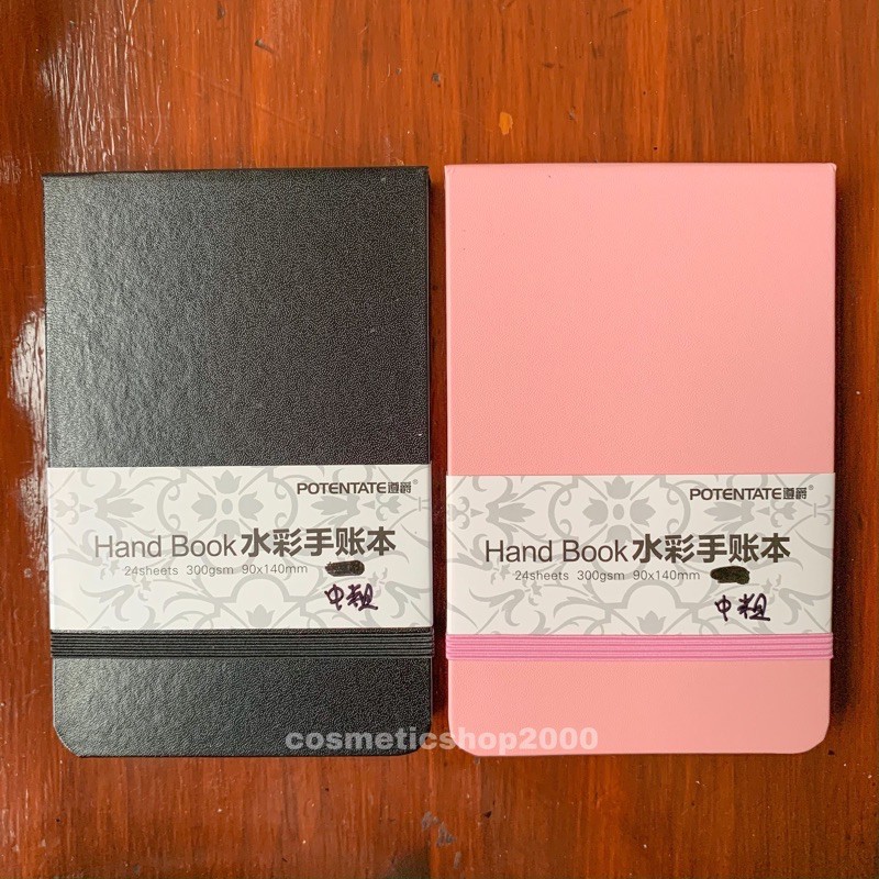 

[READY] Potentate Watercolor Hand Book 90x140mm Hardcover Kertas Cat Air