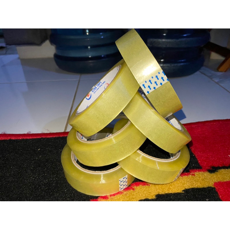 

JH8 LAKBAN OPP (per 1 dus) BENING 24 MM STAR TAPE