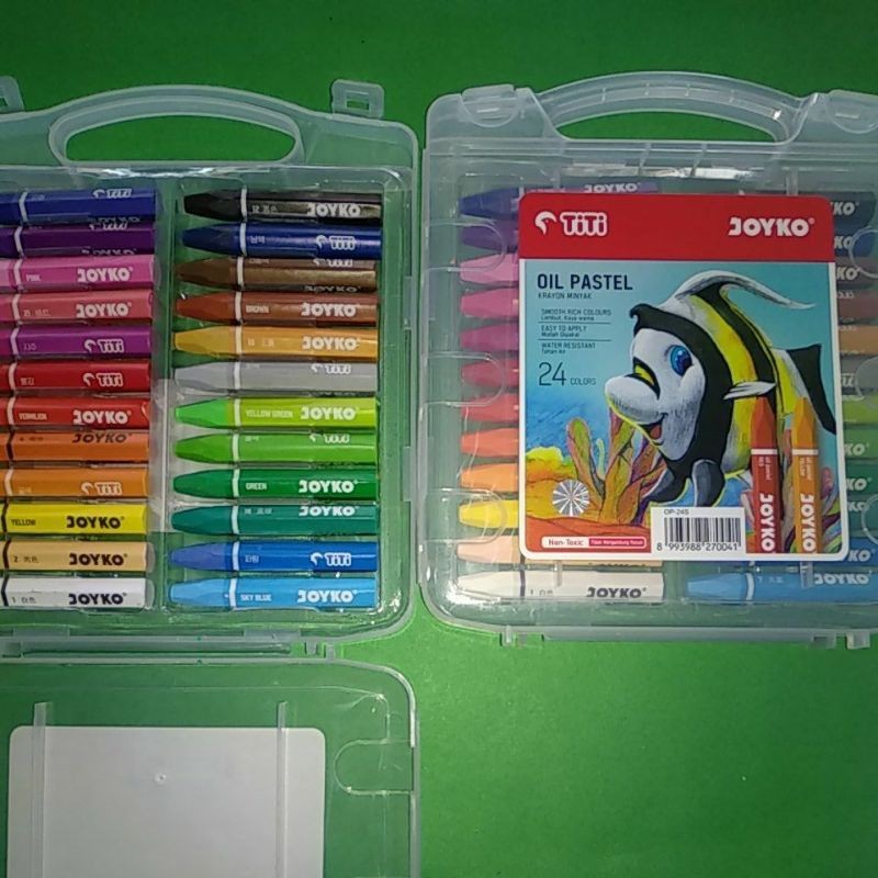

[READY] PROMO!!! Crayon Oil Pastel Joyko 24 Warna