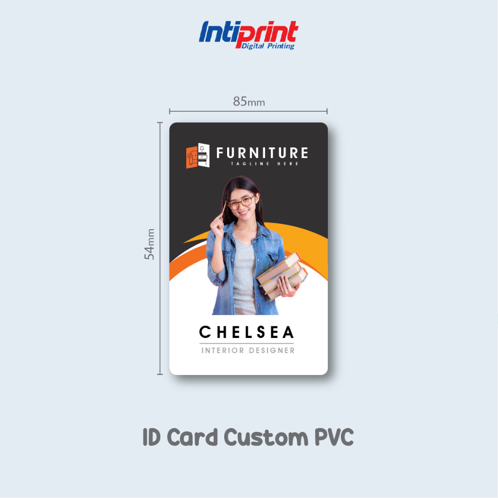 

JH8 Cetak ID Card/kartu Anggota/ Kartu Pelajar Bahan PVC Anti Luntur dan Tahan Lama