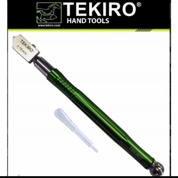 TEKIRO PEMOTONG KACA / GLASS CUTTER Potong Kaca - Baja untuk memotong kaca & keramik dll