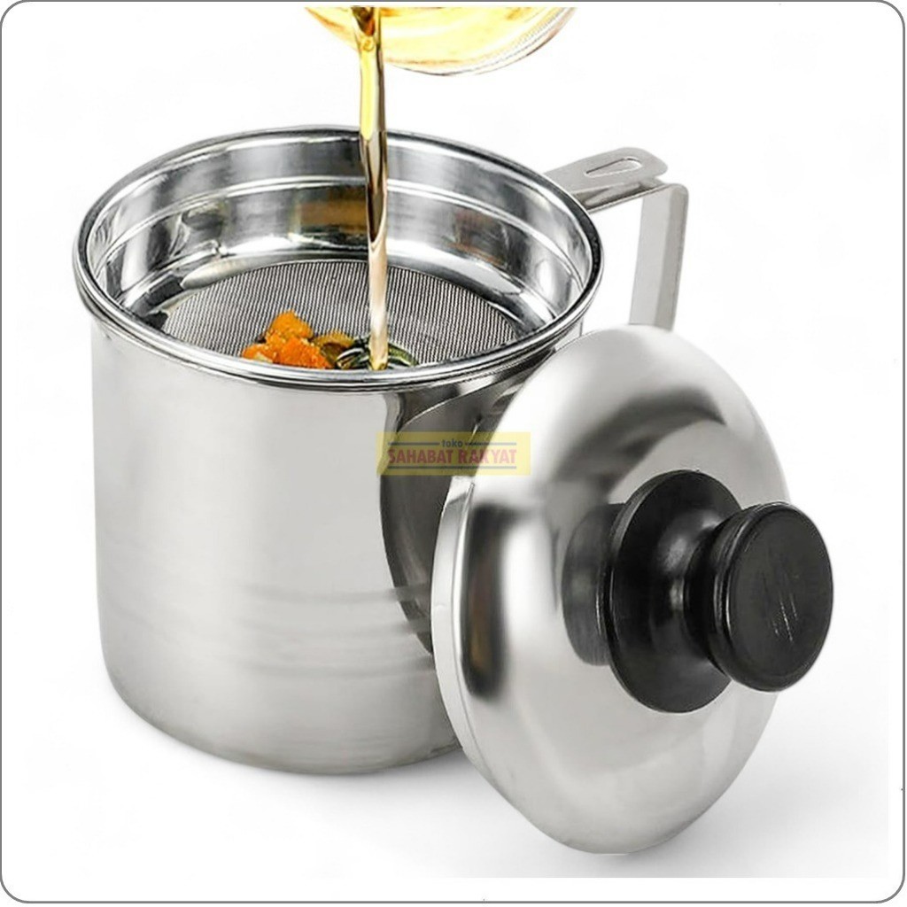 Saringan Besar Mpasi Gorengan Penggorengan Multifungsi Santan A2G9 Kain Halus Jumbo Stainless Panci 