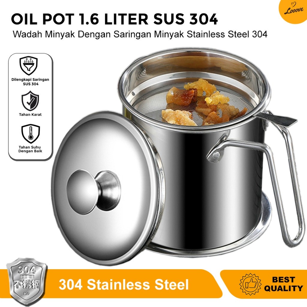 Saringan Besar Santan Penggorengan Panci Kukus Stainless Plastik A2V2 Teh Mpasi Kain Halus Minyak Go