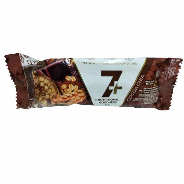 

7+ BAR COCOA CHIA 22GR BD