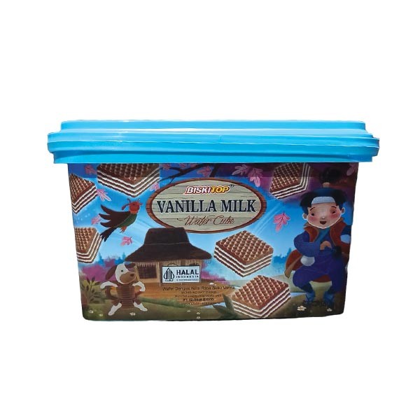 BISKITOP WAFER CUBE VANILLA 180 GR-VP