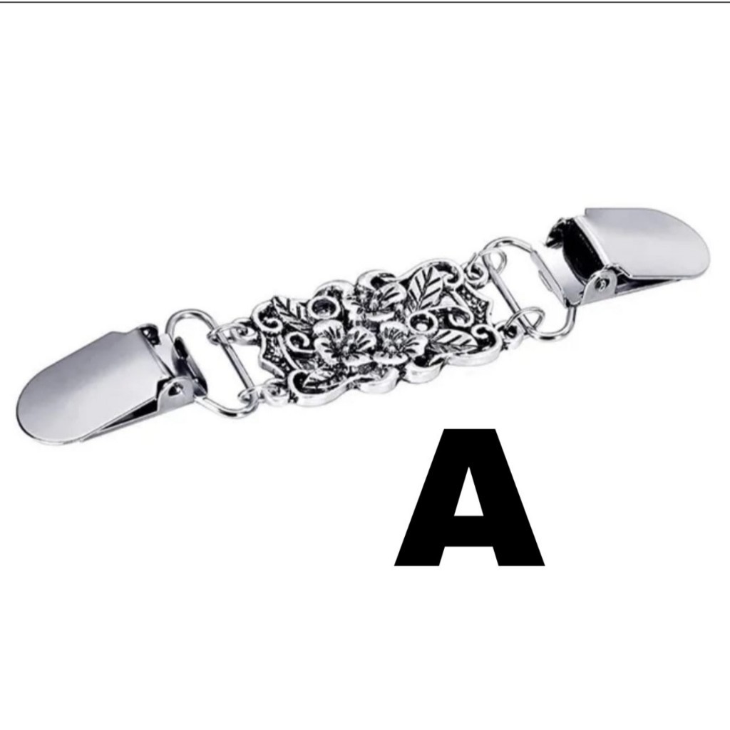 Klip Cardigan Aksesoris Kerah Kemeja Bros Penjepit Kardigan Bunga Pin