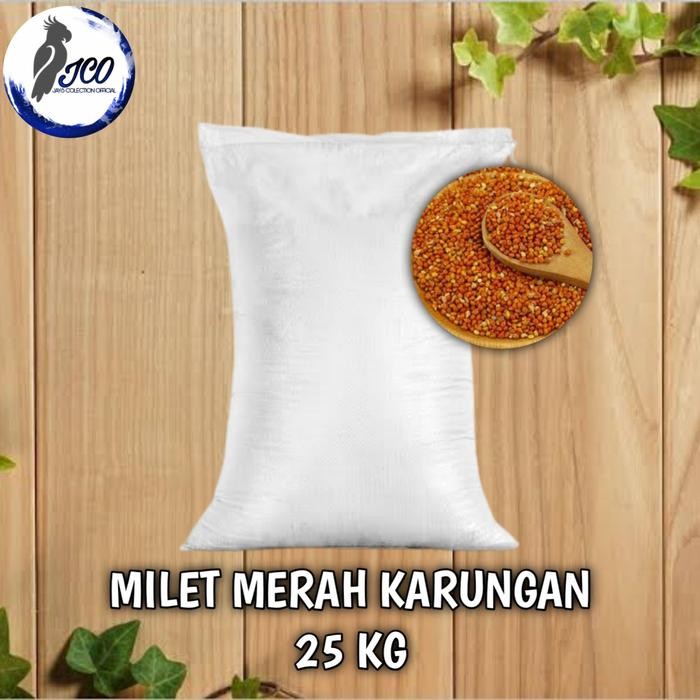 Pawfect Grooming Milet Merah Karungan 25Kg