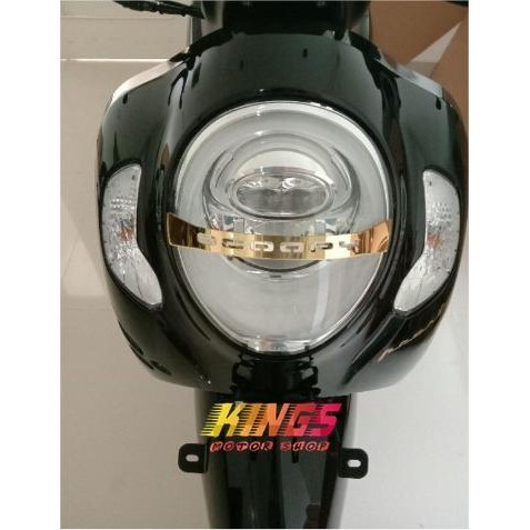 GARNISH HEADLAMP LAMPU DEPAN HONDA NEW SCOOPY 2021 BEST SELLER