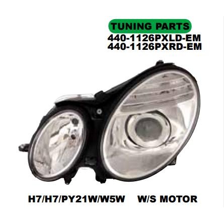 Head Lamp Lampu Depan Mercedes E Class W211 2002 Kode 024