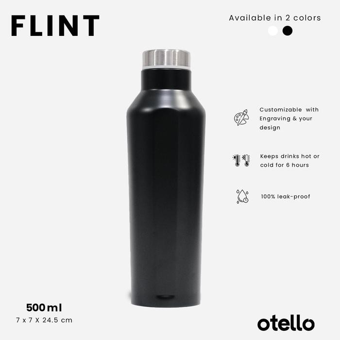 Otello Cuom Tumbler Flint Corkcicle Dupe Canteen Botol Minum Grafir