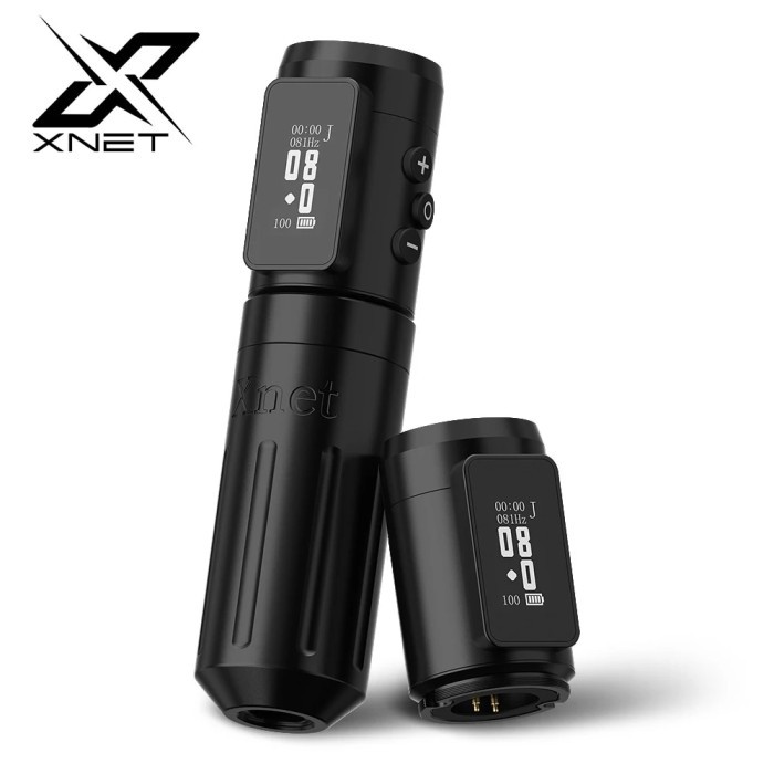 XNET Knight 2024 Wireless Tattoo Machine Rotary Pen Coreless Motor