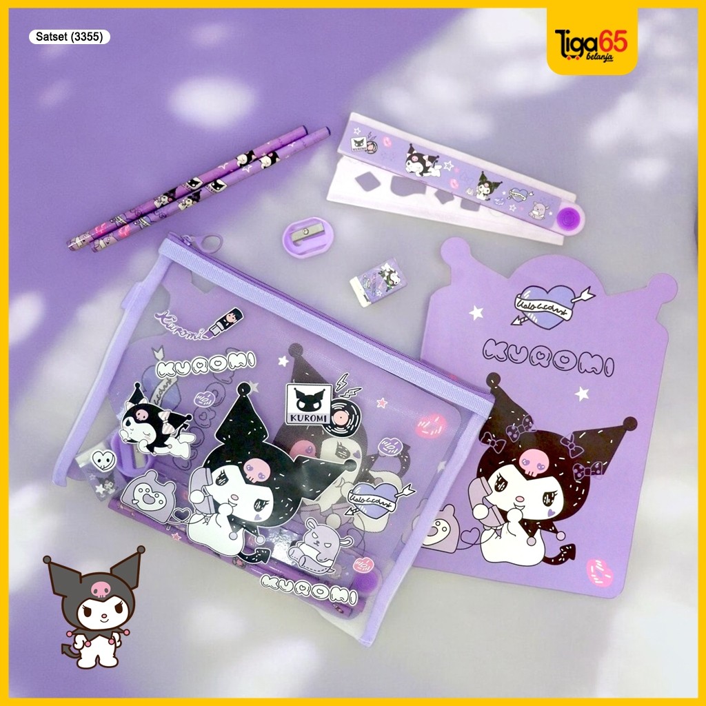 

Stationery Set / Paket Alat Tulis Lucu Kuro / Souvenir Ulang Tahun 3355 / Kerajaan Alat Tulis