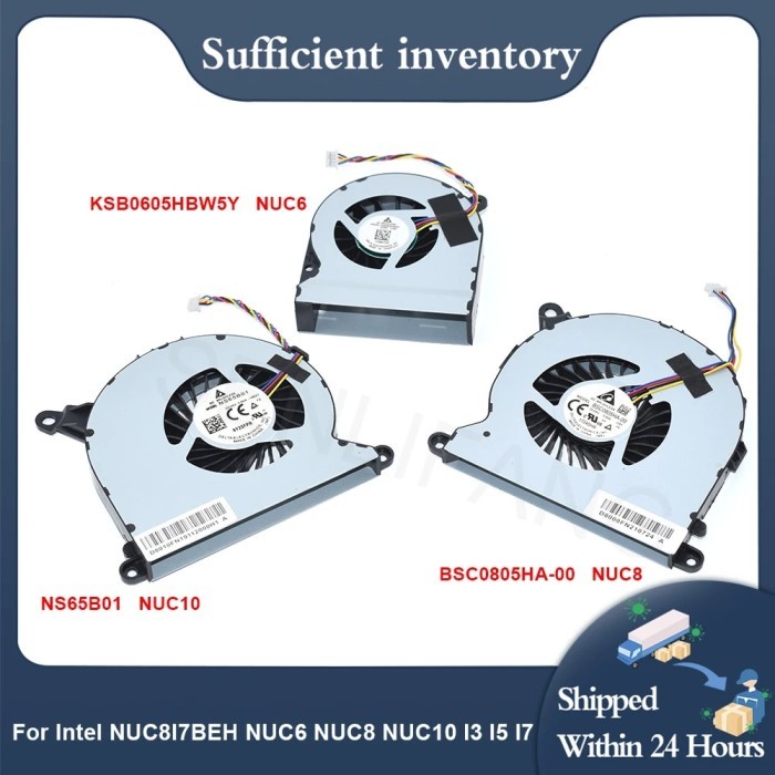 New CPU Cooling Fan For Intel NUC6I7KYK NUC8I7BEH NUC6 NUC8 NUC10 I3