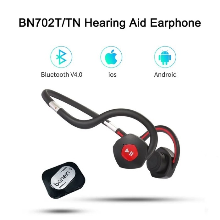 BN702T/TN Wireless Bone Conduction Headphone Sport Bluetooth TV