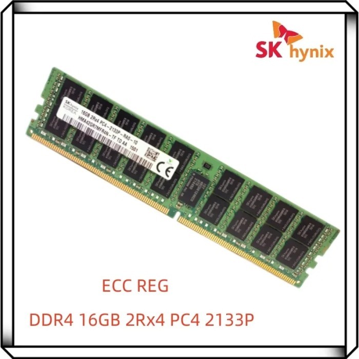Hynix DDR4 16GB 2133P PC4 2133MHz ECC REG RDIMM RAM 2RX4 Server