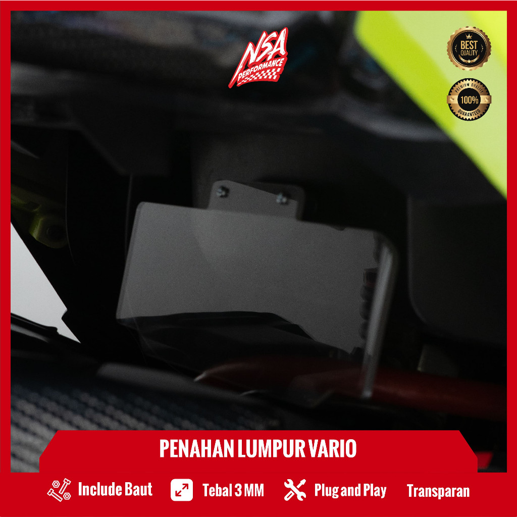 NSA Mudflap Penahan Lumpur Vario TECHNO 2013 2014 Vario Old Mudflap Penahan Lumpur Vario New 125