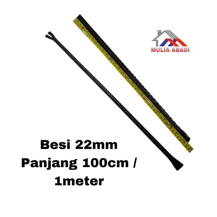 Fixco- LINGGIS BESAR 1 METER 22MM /linggis pencabut paku /linggis 100cm