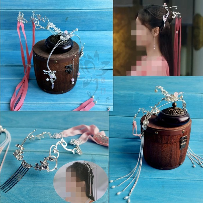 Drama Immortal Samsara Yan Dan Same Design Hair Tiara Handmade