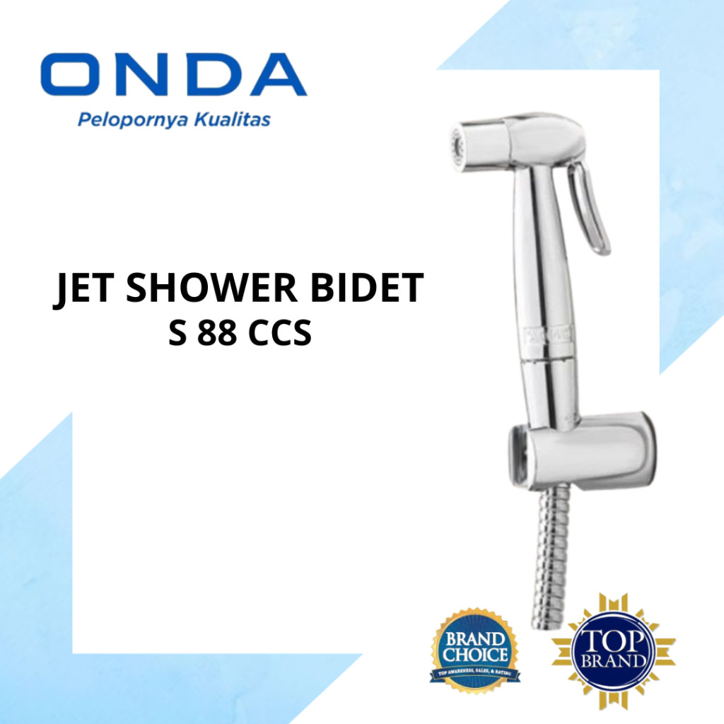 ONDA KRAN SHOWET BIDET / KRAN CEBOK ONDA / JET SHOWET BIDET ONDA S 88 CCS FLEX