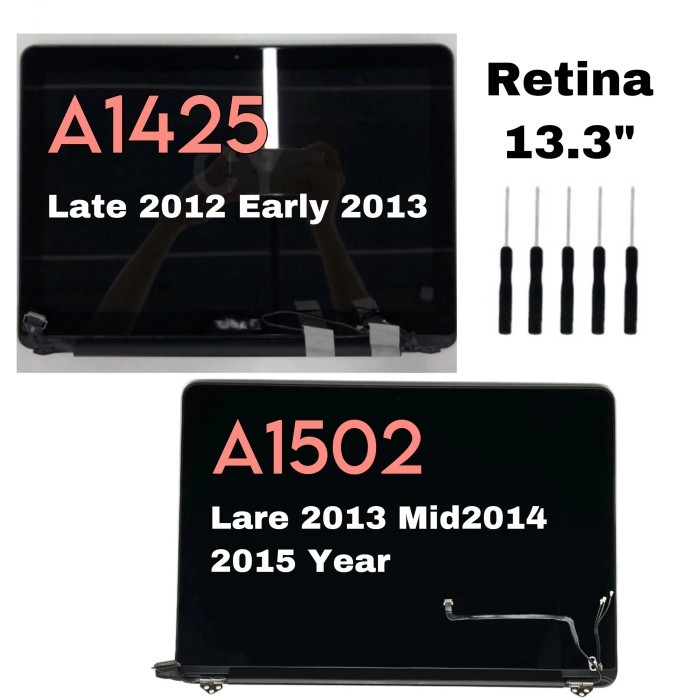 XJS A1425 A1502 LCD SCREEN For Pro Retina A1425 A1502 LCD Screen