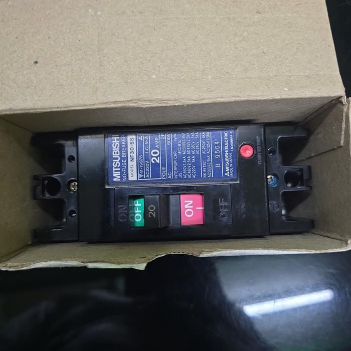 MITSHUBISHI NF30-SS 20A 2P MCCB MITSHUBISHI 20A 2P