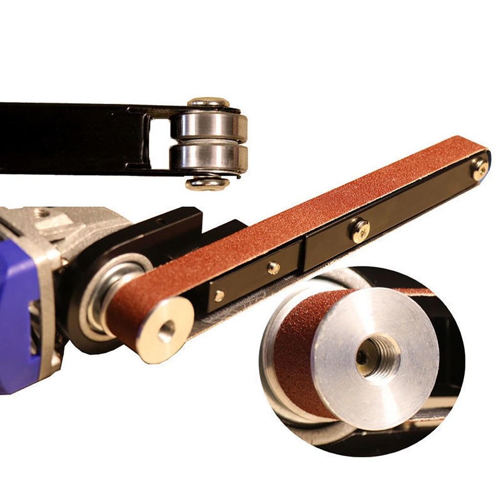 Angle Grinder Mini Diy Sander Sanding Belt Adapter Grinding Machine Bandfile Belt Head Sander For
