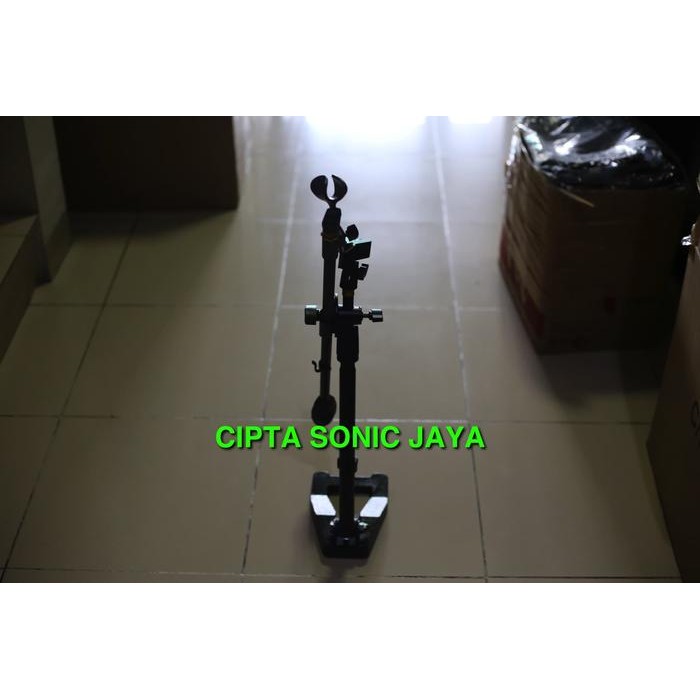 stand mic pendek targa DS45 full besi